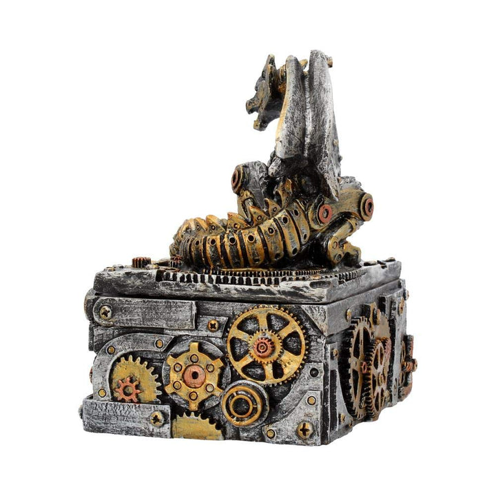 Secrets of the Machine Steampunk Dragon Box 18.5cm