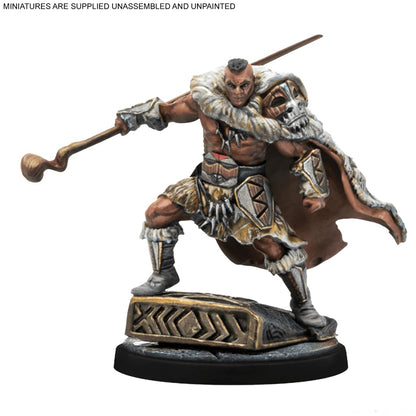 Atomic Mass Games Marvel: Crisis Protocol Klaw & M'Baku Character Pack - Wakanda's Powerhouse Duo! Tabletop Superhero Game, Ages 14+, 2 Players, 90 Minute Playtime, Made 4