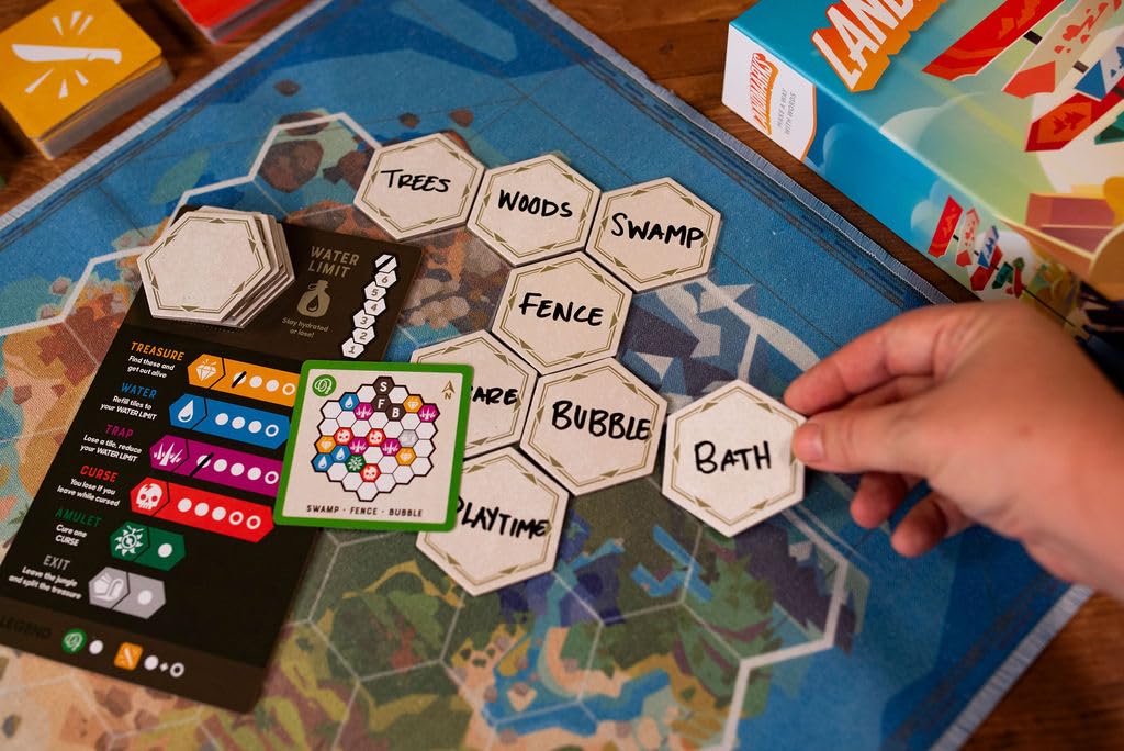 Landmarks | Cooperative Board Game for Adults and Kids | Fun Game for Family Game Night | Word Association Party Game | Ages 10 and up | 2-10 Players | Average Playtime 20 Minutes | By Floodgate Games 5