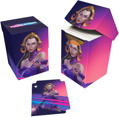 Magic The Gathering Foundations 100 Deck Box Dark 2
