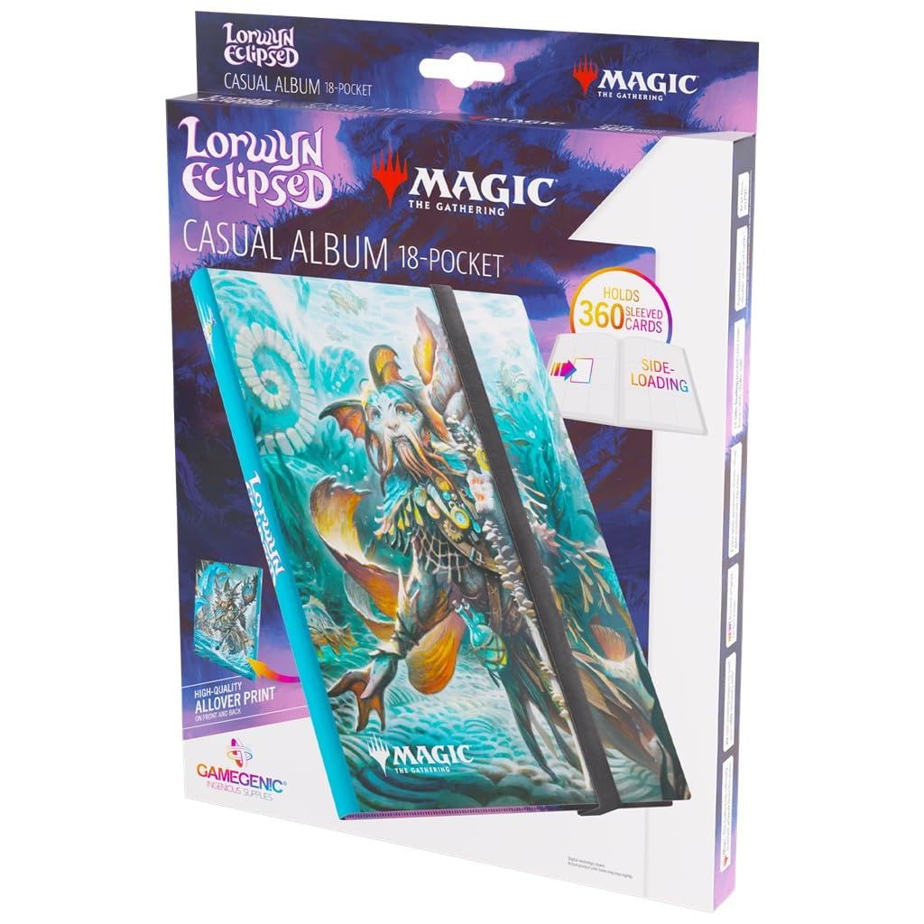 Gamegenic MTG Lorwyn Eclipsed Casual Album 18 Pocket Sygg Wanderwine Wisdom Sygg Wanderbrine Shield Gaming Accessory 1