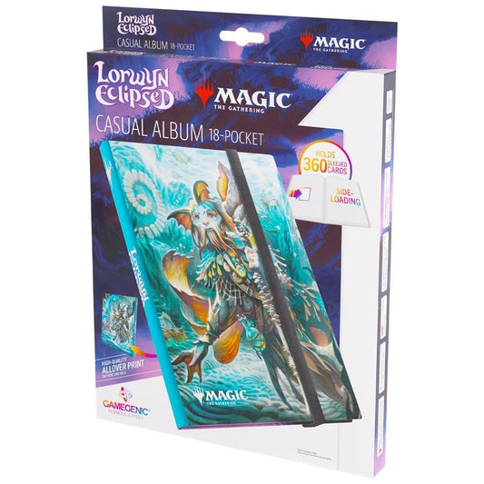 Gamegenic MTG Lorwyn Eclipsed Casual Album 18 Pocket Sygg Wanderwine Wisdom Sygg Wanderbrine Shield Gaming Accessory 1