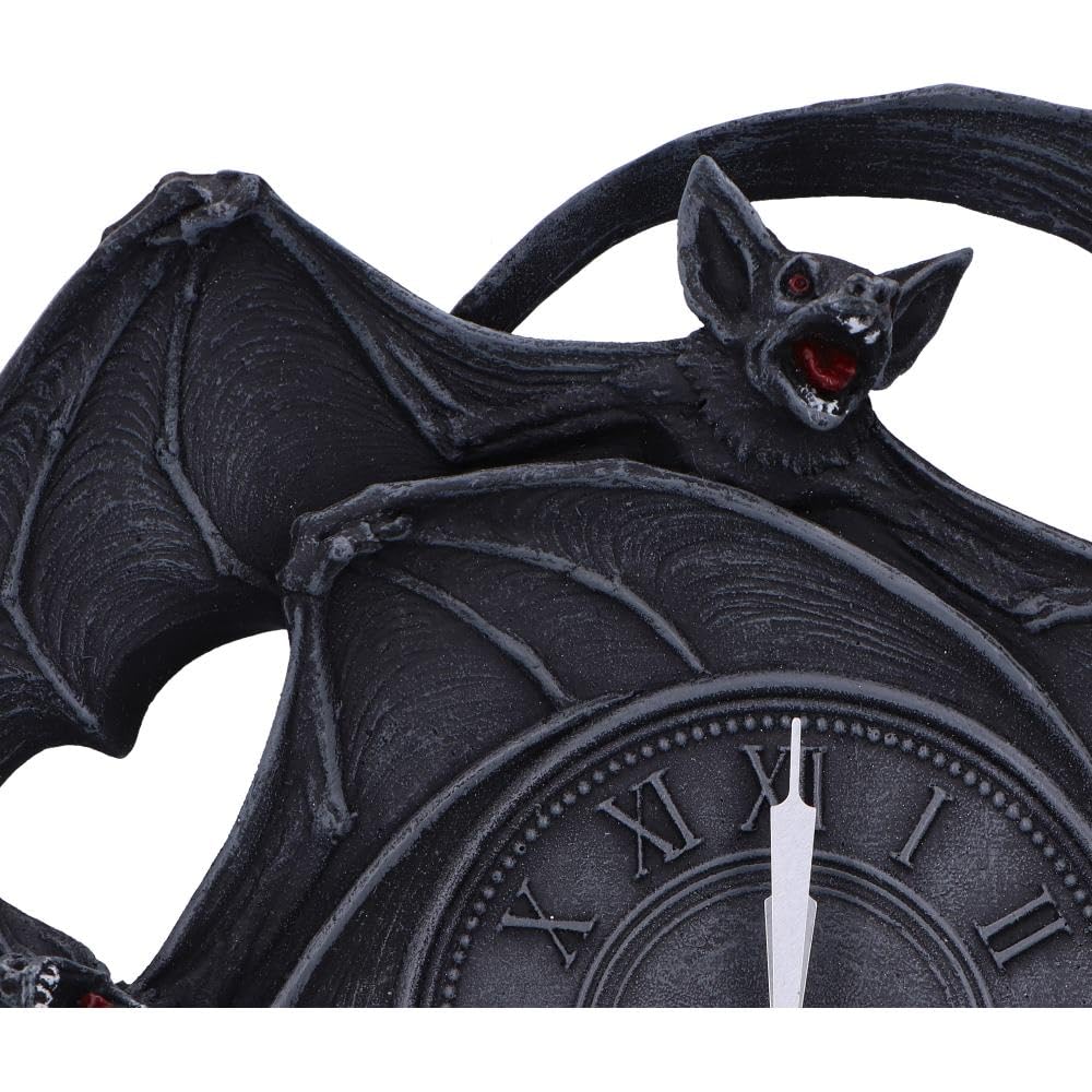 Creatures of the Night Bat Wall Clock 23cm