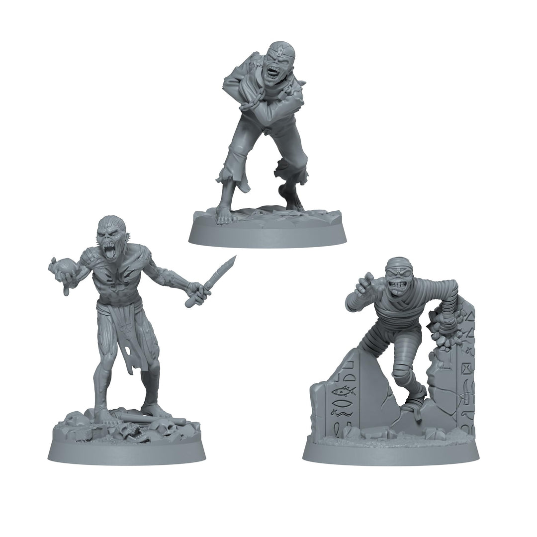 Zombicide Iron Maiden Character Pack #2 - Eddie Miniatures and Game Enhancements! Cooperative Strategy Board Game, Ages 14+, 1-6 Players, 60 Minute Playtime, Made by CMON