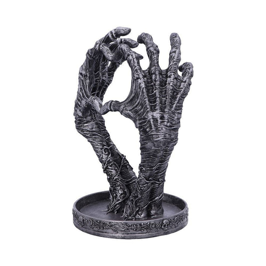 Gothic Mummified Love Heart Hands Jewellery Dish Holder 22cm 2
