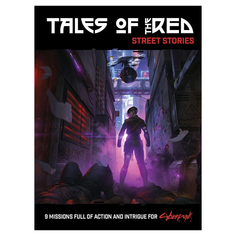 Cyberpunk RED Tales of the RED Street Stories Roleplaying Game 1