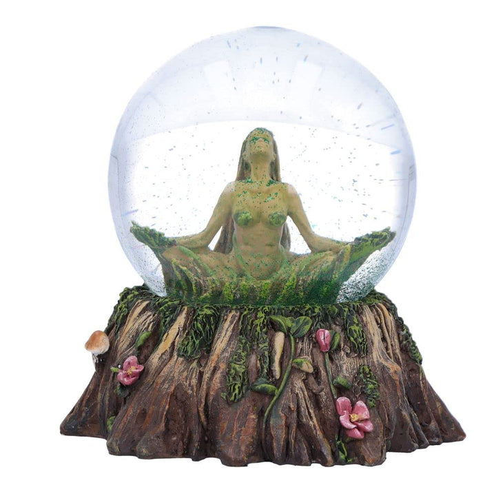 Female Tree Spirit Balance of Nature Snow Globe 13.2cm