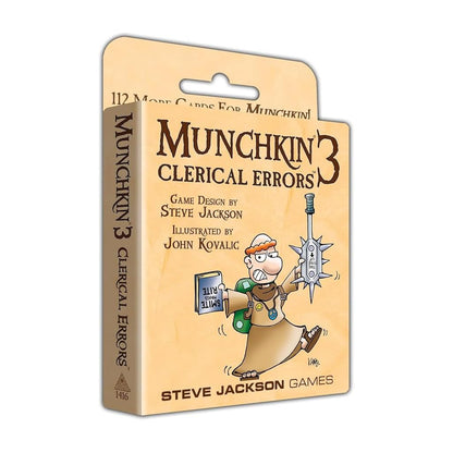 Munchkin 3 Clerical Errors Colour Board Game by Steve Jackson 3