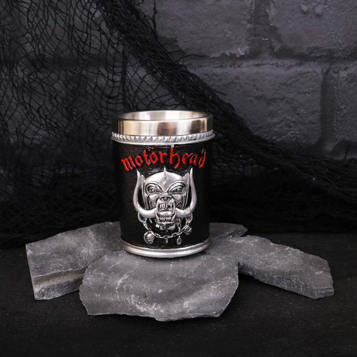 Motorhead Ace of Spades Warpig Shot Glass Merchandise 8cm Officially Licensed