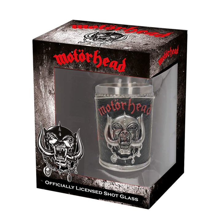 Motorhead Ace of Spades Warpig Shot Glass Merchandise 8cm Officially Licensed