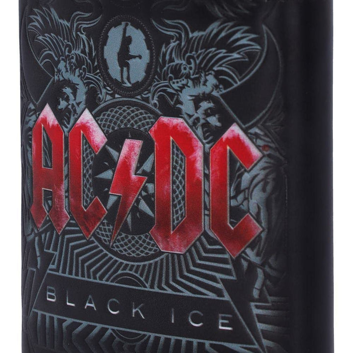 ACDC Black Ice Album Embossed Hip Flask Officially Licensed