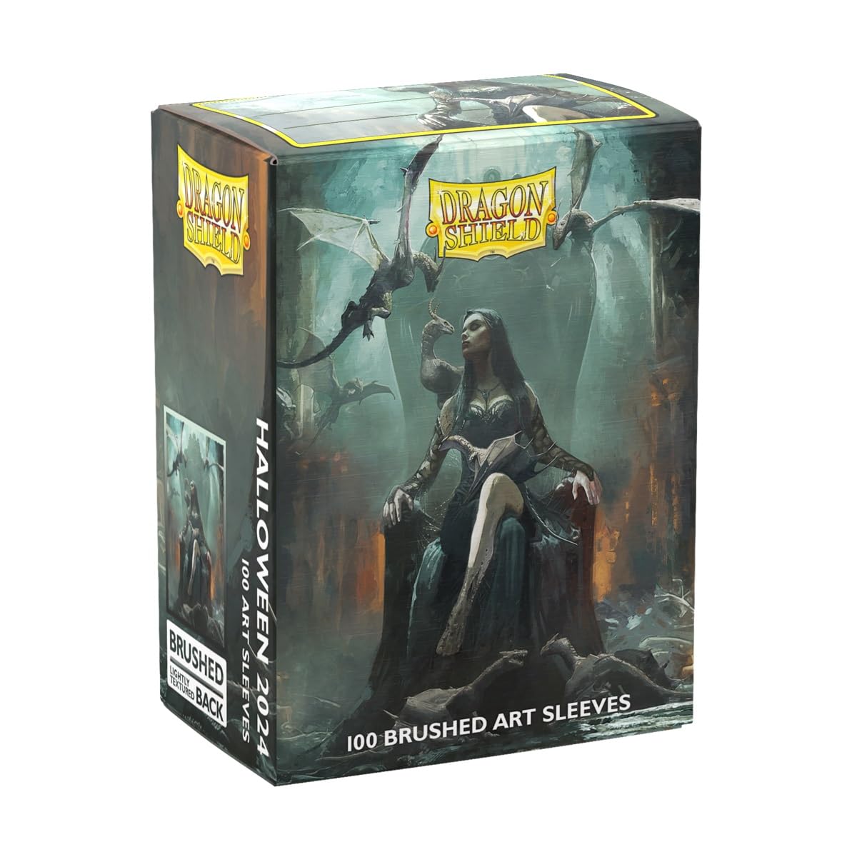 Arcane Tinmen ApS ART12121 Dragon Shield: Brushed Art - Halloween 2024 (100) 1