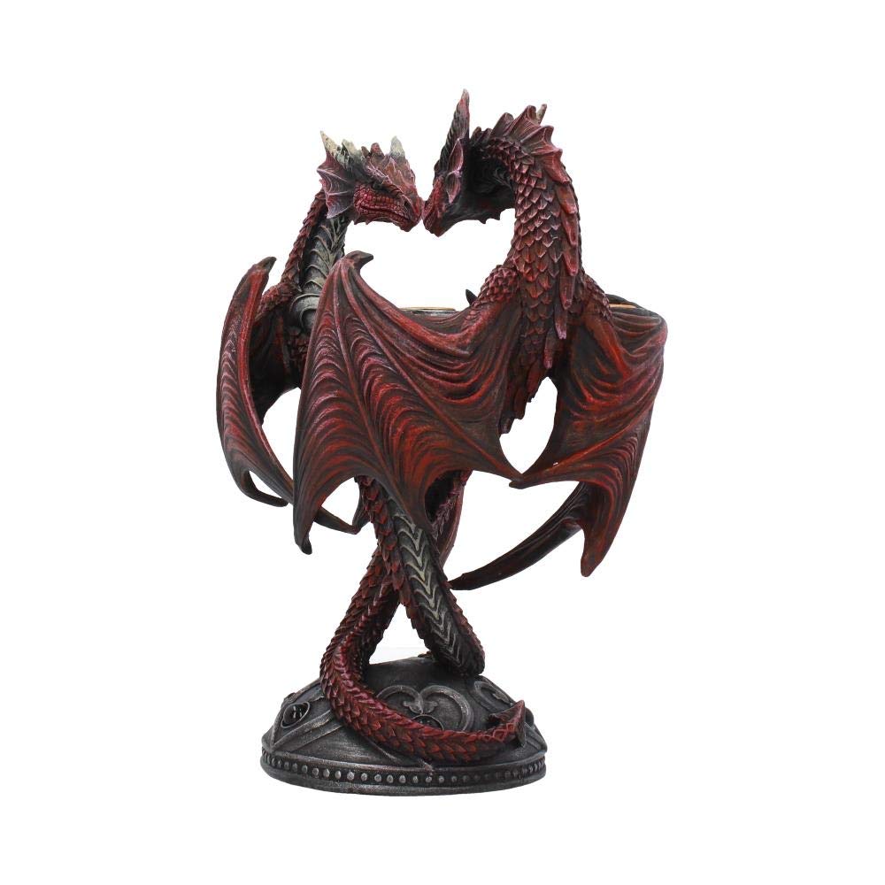 Dragon Heart Anne Stokes Valentines Edition Romantic Gothic Candle Holder 23cm