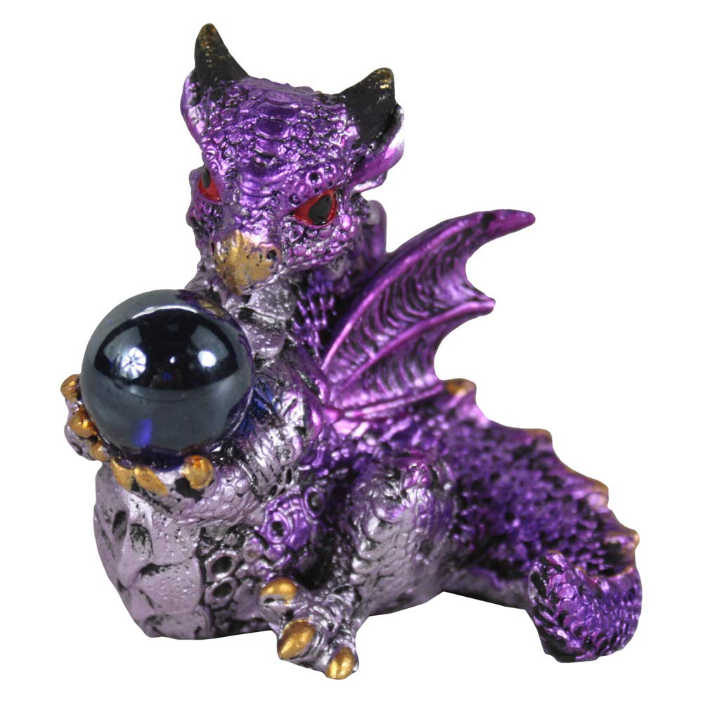 Hatchling Treasures Set of 4 Dragon Figurines 5.5cm 5