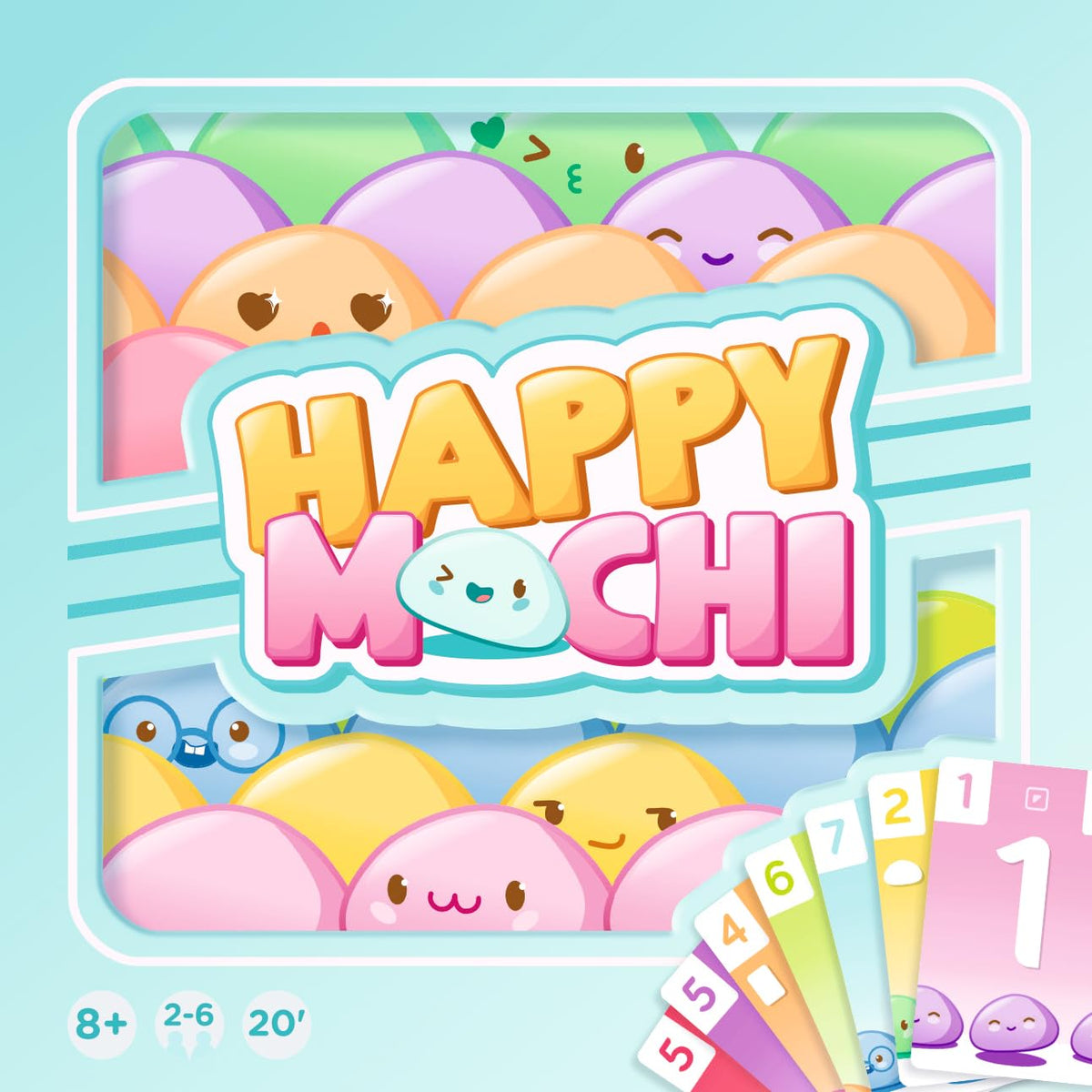 Happy Mochi Clutch Box Board Game by Zygomatic 1