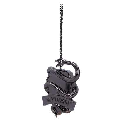 Harry Potter Slytherin Crest Silver Weighted Hanging Ornament 6.3cm 3