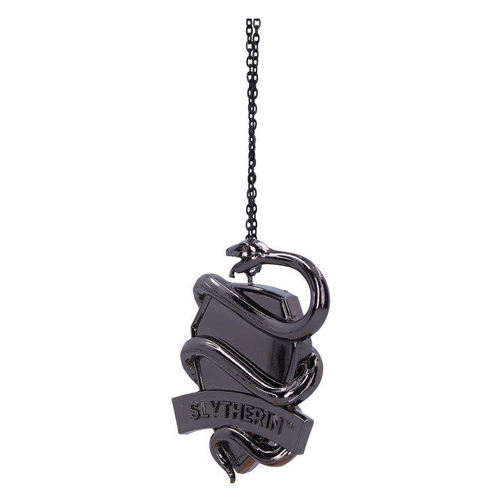 Harry Potter Slytherin Crest Silver Weighted Hanging Ornament 63cm