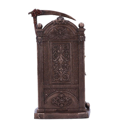 Santa Muertes Throne Bronze Figurine 22cm Muertes 5