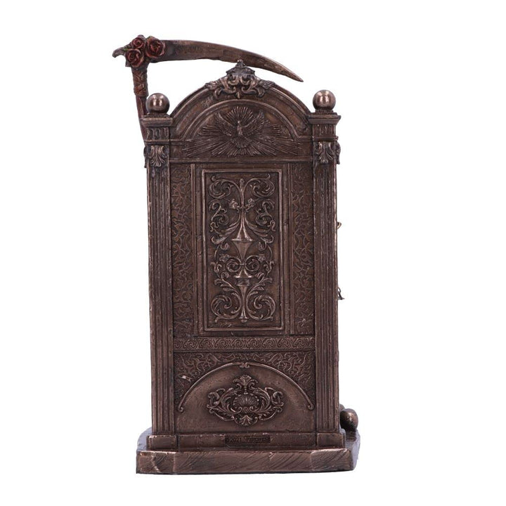 Santa Muertes Throne Bronze Figurine 22cm Muertes