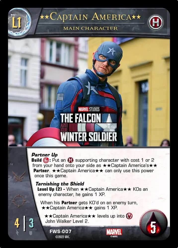 Upper Deck VS. System: The Falcon and The Winter Soldier 7