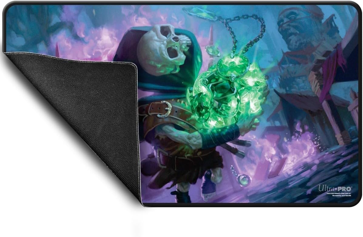 MTG Commander Series Release 4 Black Stitched Playmat Tinybones Trinket Thief 2