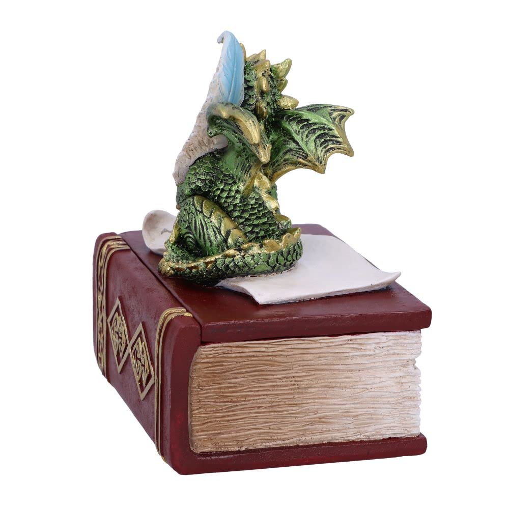The Scribe Dragon Trinket Box 13.8cm 4
