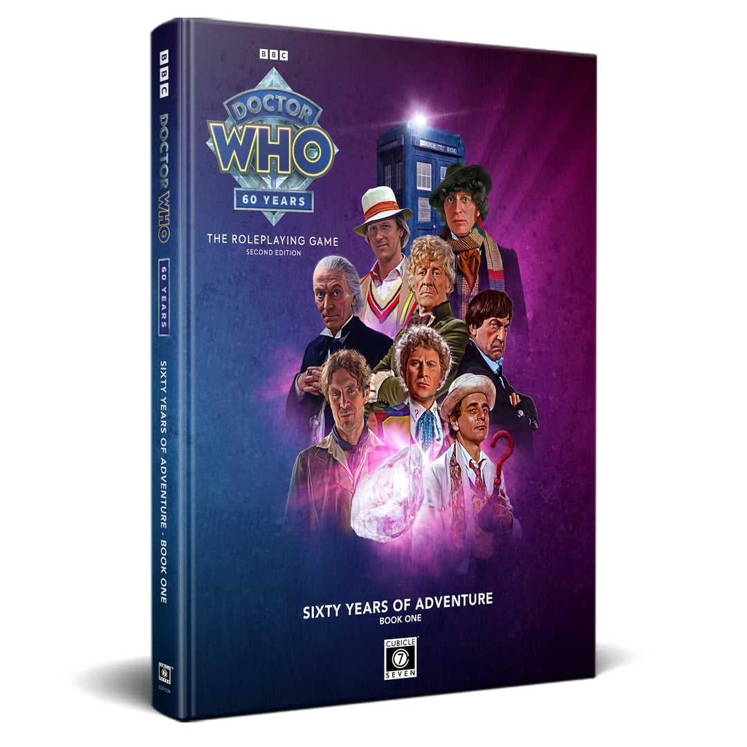 Dr Who Sixty Years of Adventure Book 1 by Cubicle 7, Roleplaying Game