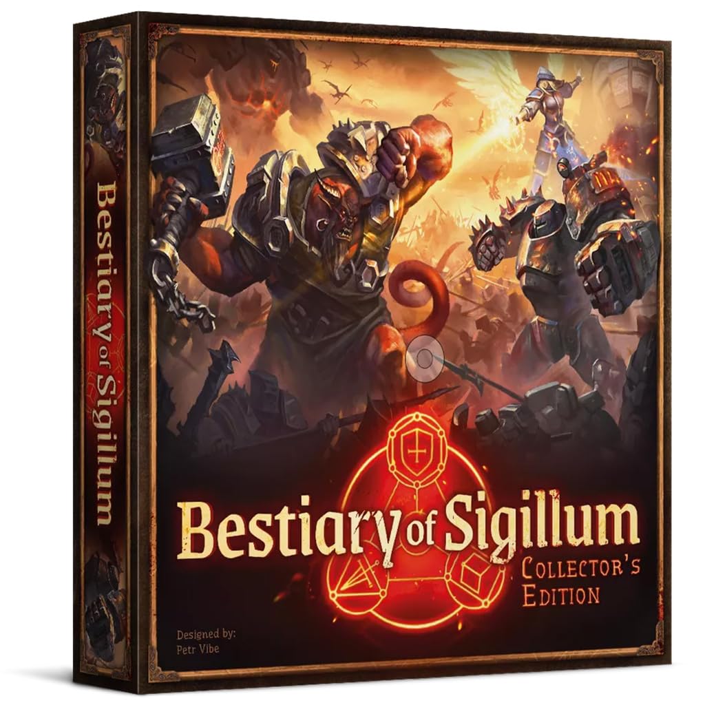 Crowd Games Toddy's Pastry Shop Bestiary of Sigillum: Collector's Edition | Board Game | Ages 14 and up Average Playtime 40-60 Minutes | English Version