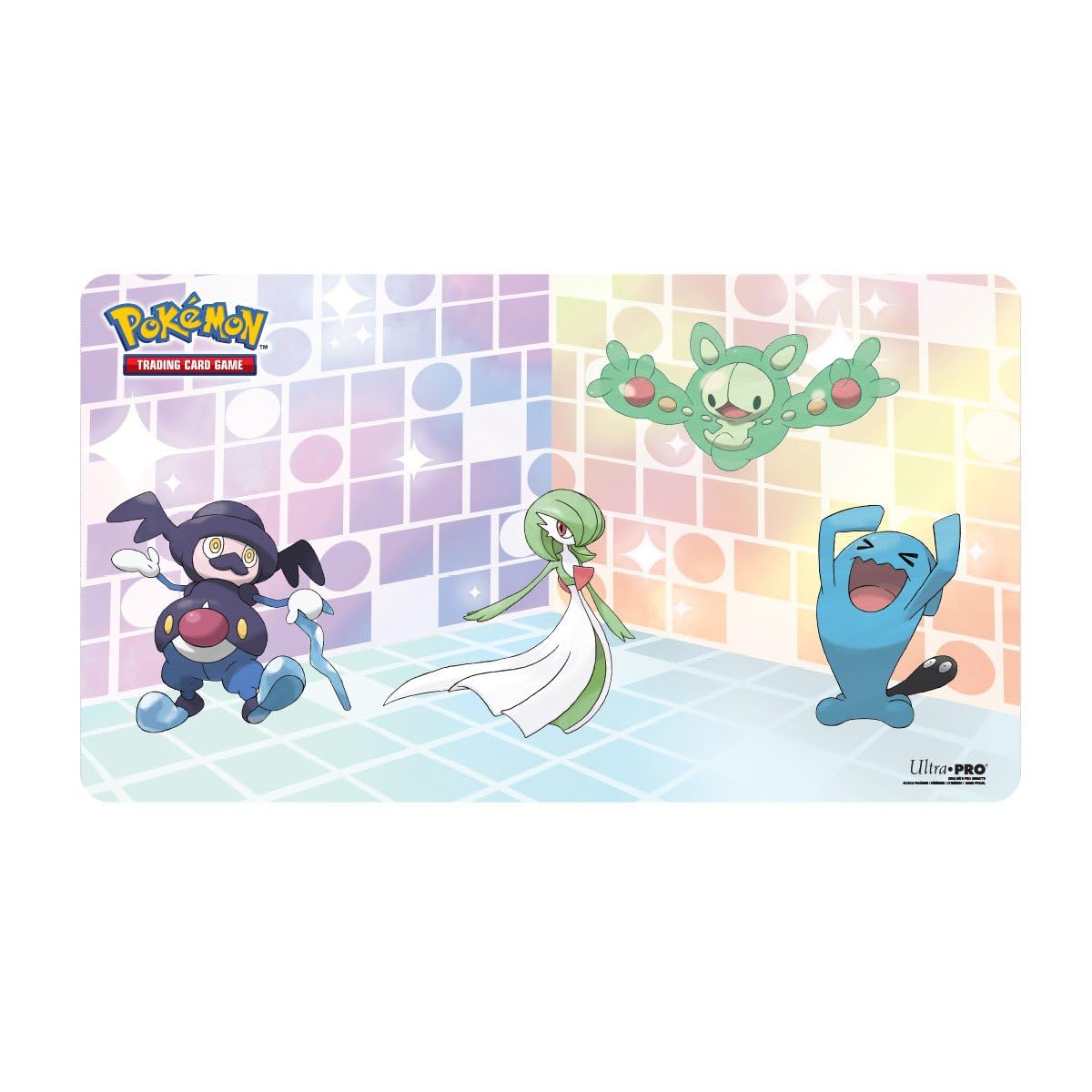 Ultra PRO - Gallery Series Trick Room Playmat for Pokémon, Collector's Soft Fabric Non-Slip Large Oversized Durable Tabletop TCG Gaming Playmat 1
