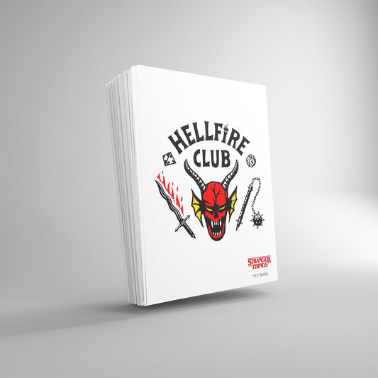Gamegenic Stranger Things Hellfire Club Art Sleeves Hellfire Club Gaming Accessory 2