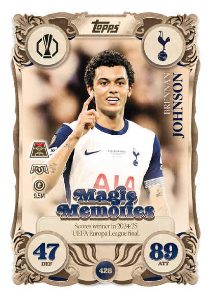 UCC Match Attax 2025 26 Eco Pack Board Game by Topps 4