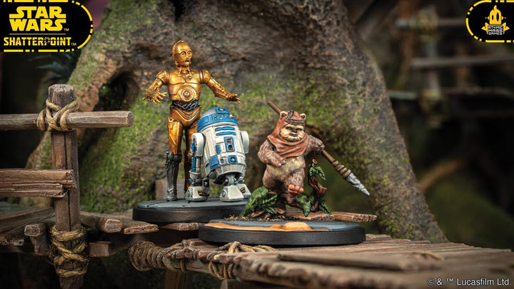 Atomic Mass Games Star Wars Shatterpoint Yub Nub Squad Pack - Tabletop Miniatures Game, Strategy Game for Kids and Adults, Ages 14+, 2 Players, 90 Minute Playtime, Made