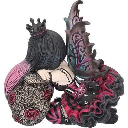 Little Shadows Lolita Figurine Gothic Fairy and Sugar Skull Ornament 12cm 5