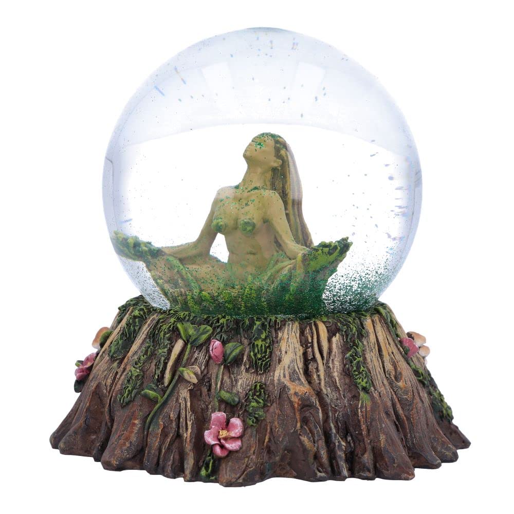 Female Tree Spirit Balance of Nature Snow Globe 13.2cm 3