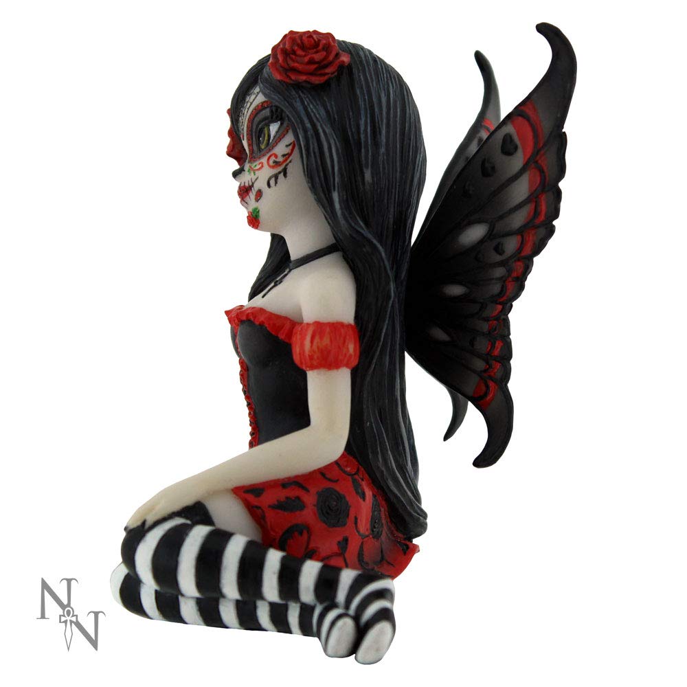 Rosalia Figurine Sugar Skull Fairy Ornament 10.5cm