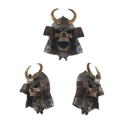 Kabuto Armoured Samurai Warrior Skull 26.6cm 4