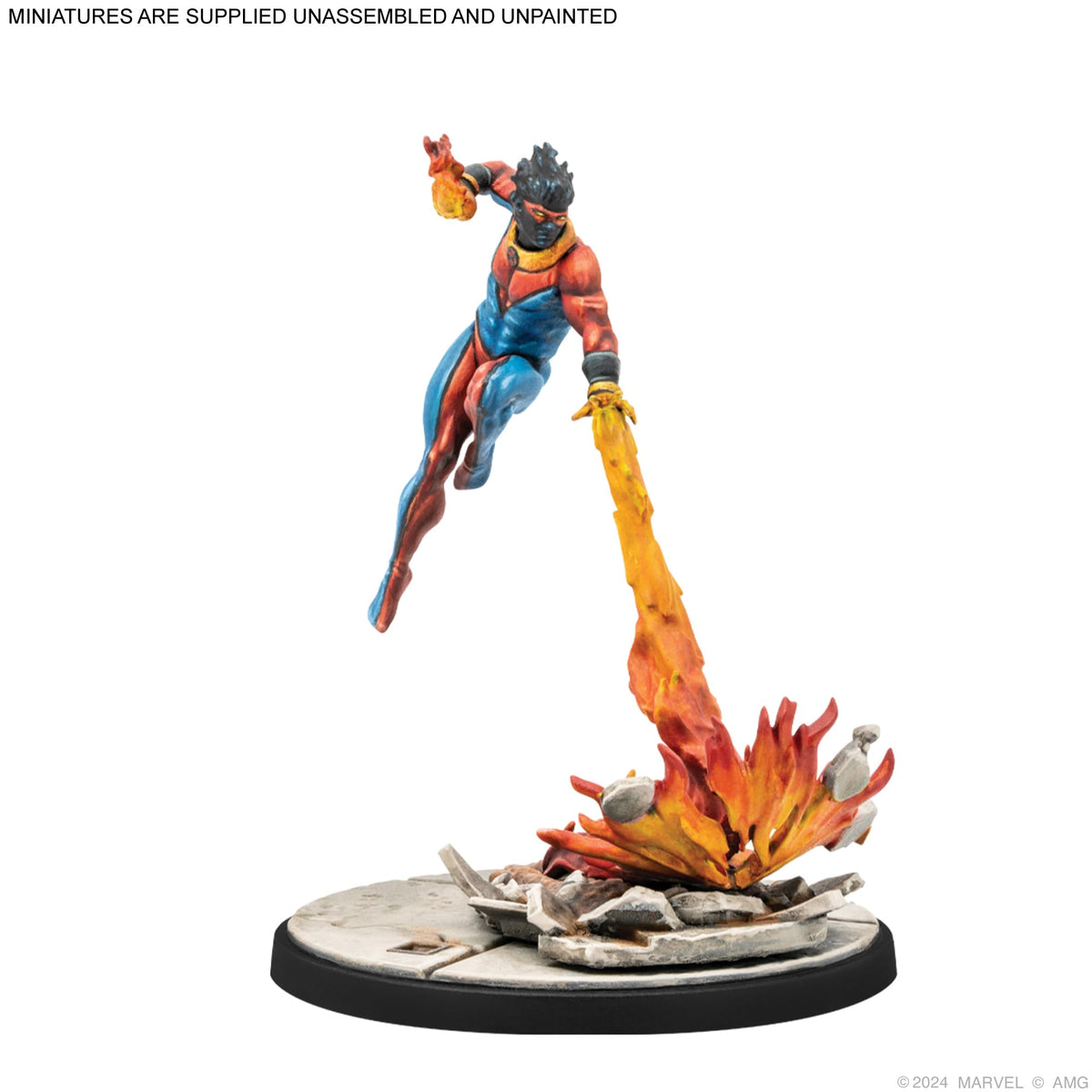 Atomic Mass Games Marvel: Crisis Protocol Sunspot & Warlock Character Pack - Tabletop Superhero Game, Strategy Game for Kids & Adults, Ages 14+, 2 Players, 90 Min Playtime, Made 2