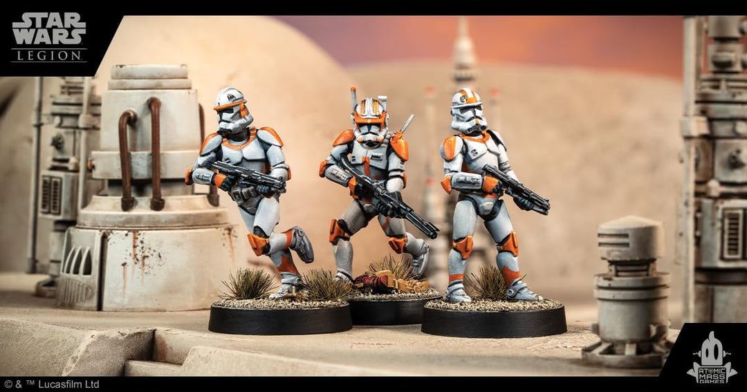 Atomic Mass Games Star Wars: Legion Clone Commander Cody Commander Expansion - Tabletop Miniatures Game, Strategy Game for Kids and Adults, Ages 14+, 2 Players, 3 Hour Playtime, Made