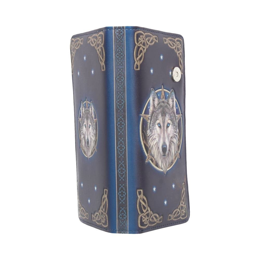 Lisa Parker Wild One Wolf Embossed Purse Wallet LP 18.5cm