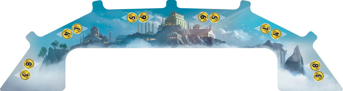 Pantheon 7 Wonders Duel expansion Board Game by Repos 4