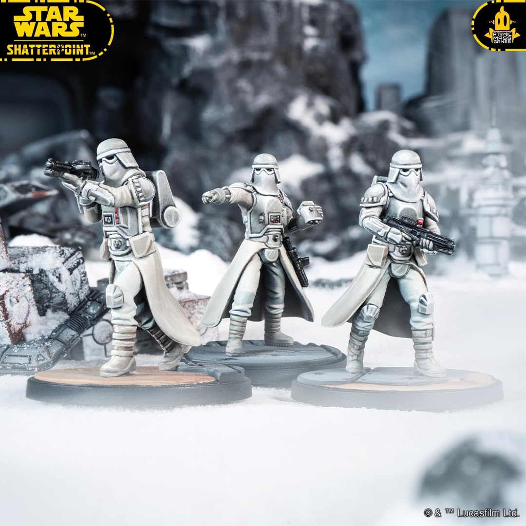 Star Wars Shatterpoint Maximum Firepower Squad Pack - Tabletop Miniatures Game, Strategy Game for Kids and Adults, Ages 14+, 2 Players, 90 Minute Playtime, Made by Atomic Mass Games