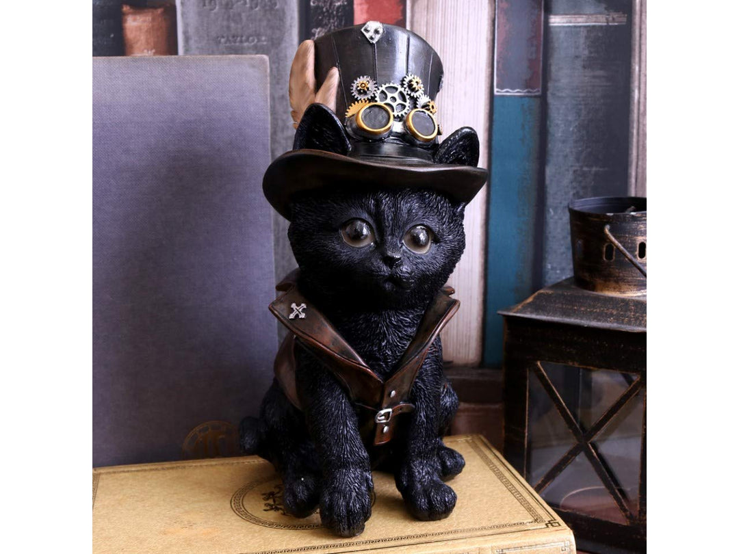 Cogsmiths Adorable Steampunk Cat 18.5cm