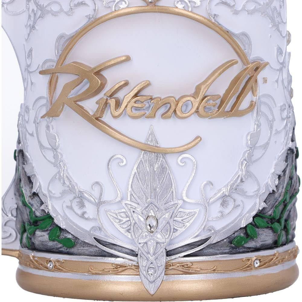 Lord of the Rings Rivendell Tankard 15.5cm Officially Licensed