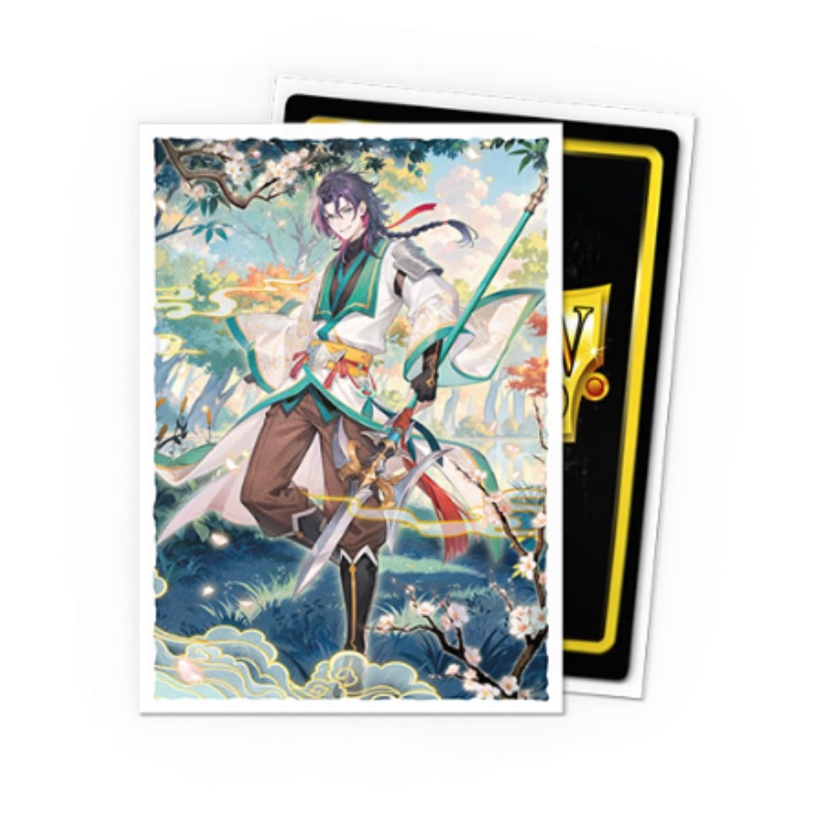 Dragon Shield: Grand Archive Jin - 100CT Matte Art Card Sleeves - Compatible with Magic The Gathering, Pokémon, and Yugioh TCG & LCG Protection, for Toploaders 2