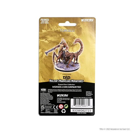 WizKids D&D Nolzur's Marvelous Miniatures: Tlincalli Dungeons and Dragons Unpainted Miniatures 2