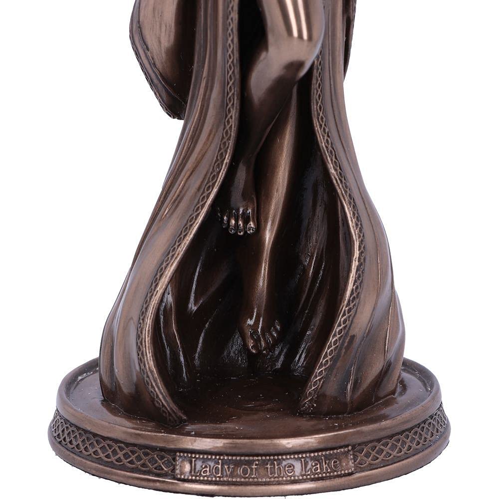 Lady of the Lake Fairytale Enchantress Figurine Bronze 24cm by James Ryman 6