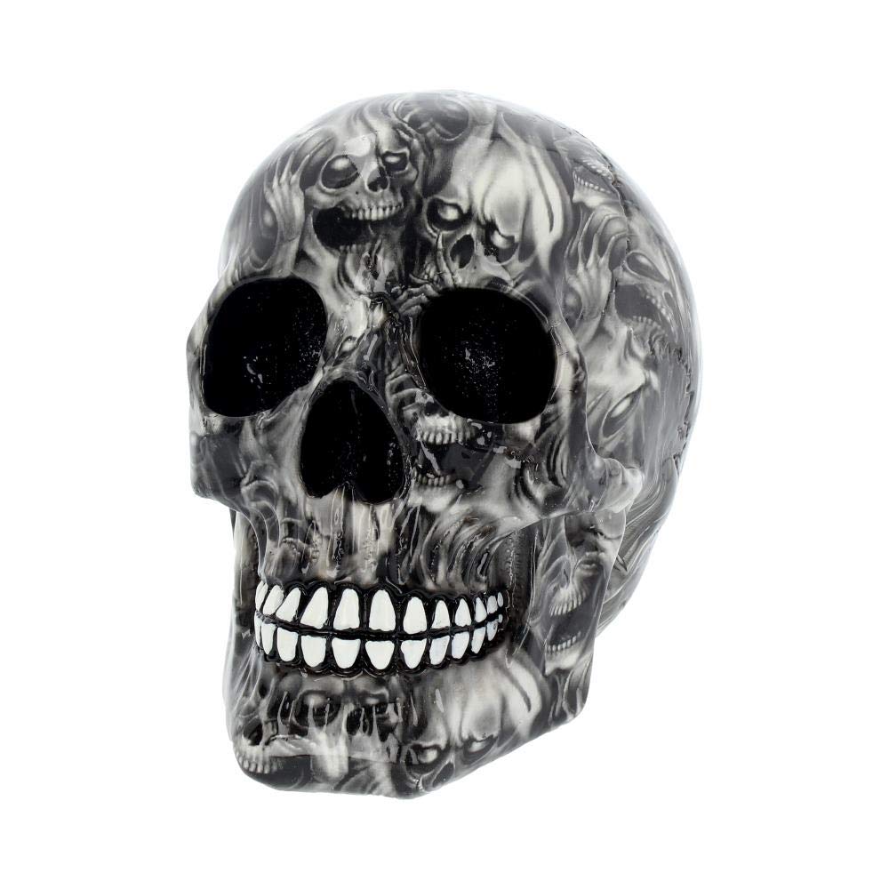 Screaming Soul Skull Print Ornament 19cm