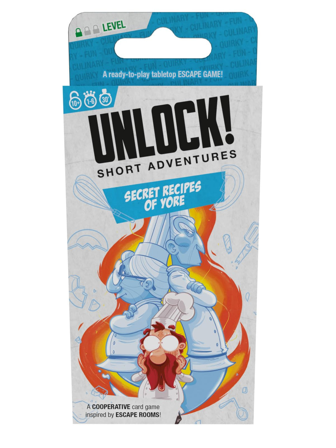 UNLOCK! Short Adventures 3: The Flight of The Angel - Immersive Escape Room Card Game for Kids and Adults, Ages 10+, 1-6 Players, 30 Minute Playtime, Made by Space Cowboys