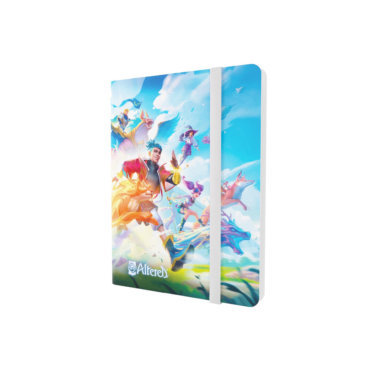 Altered Beyond the Gates CASUAL 18-POCKET ALBUM - Officially Licensed Card Collector's Binder, 360 Double-Sleeved Card Capacity, 20 Side-Loading Pages, Extra-Wide Elastic Strap, Made by Gamegenic 1