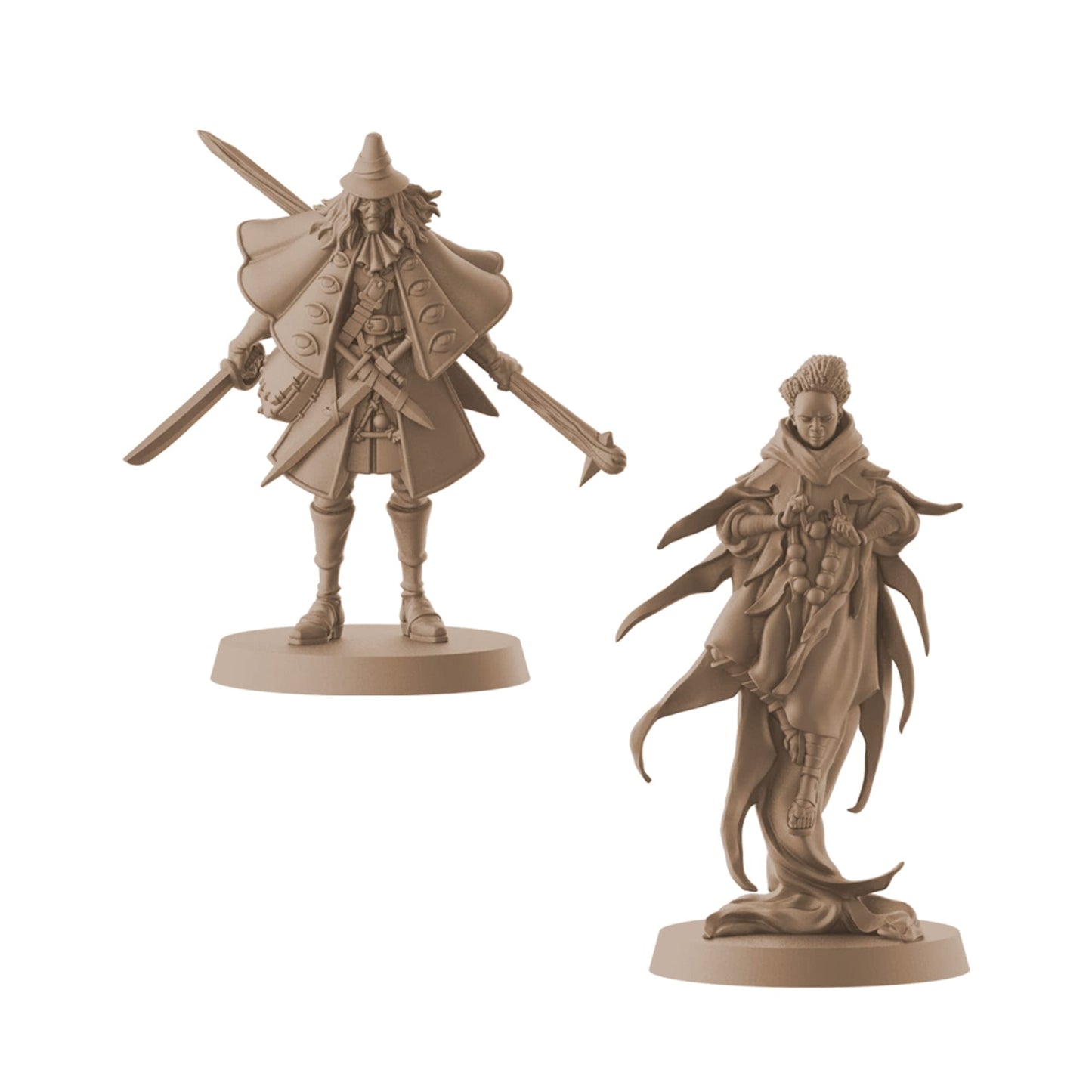 Monks and Necromancers vs The Paragon Massive Darkness 2 Board Game by CoolMiniOrNot Inc 4